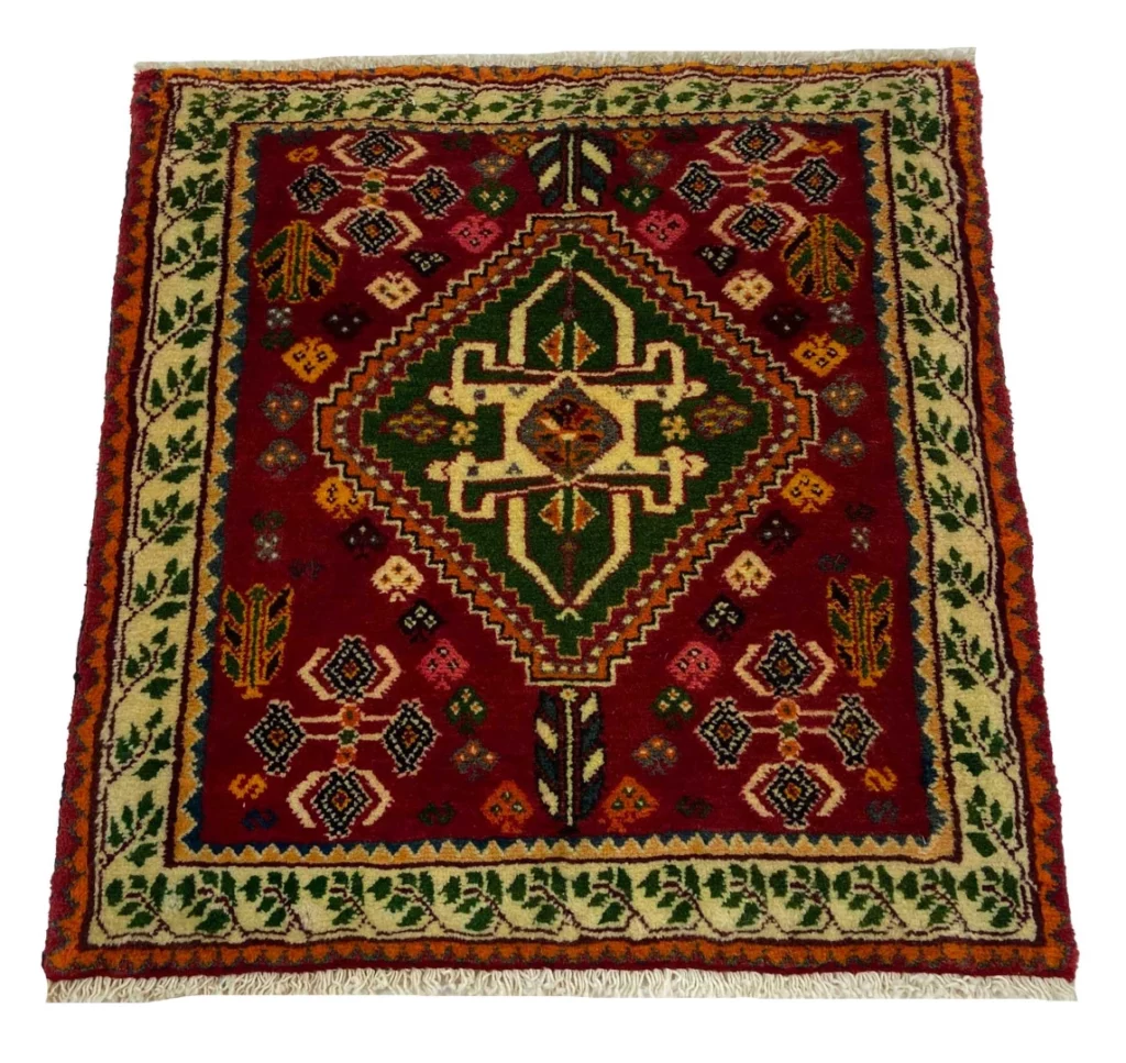 Persian Rug Fars 60 x 57 cm Wool Hand-knotted