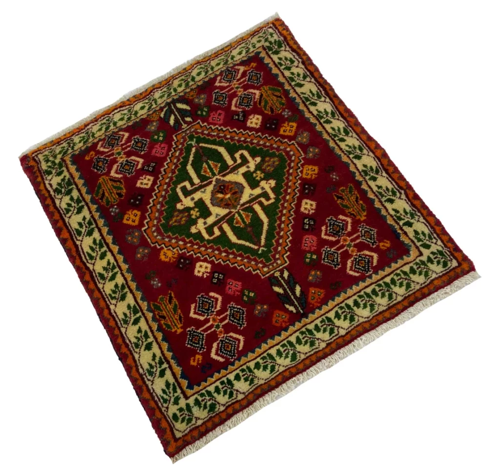 Persian Rug Fars 60 x 57 cm Wool Hand-knotted