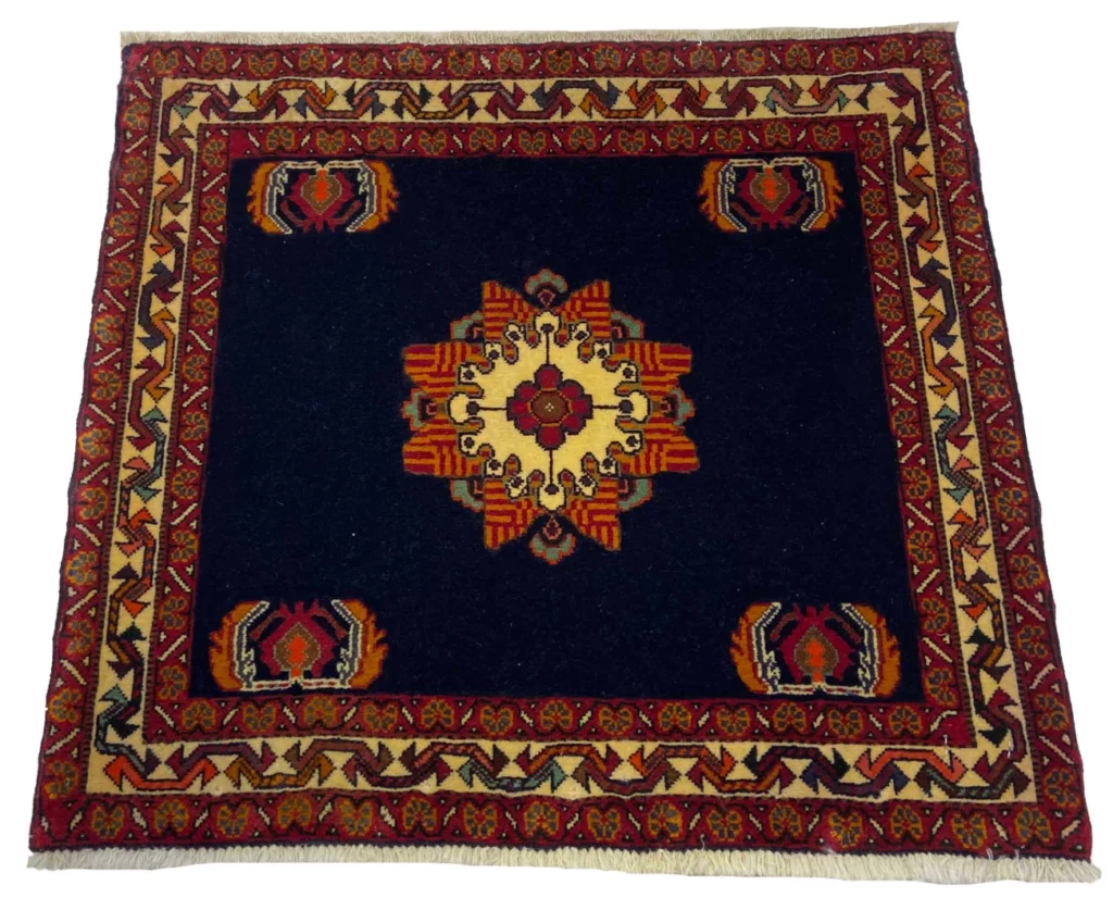 Persian Rug Fars 61 x 66 cm Wool Hand-knotted