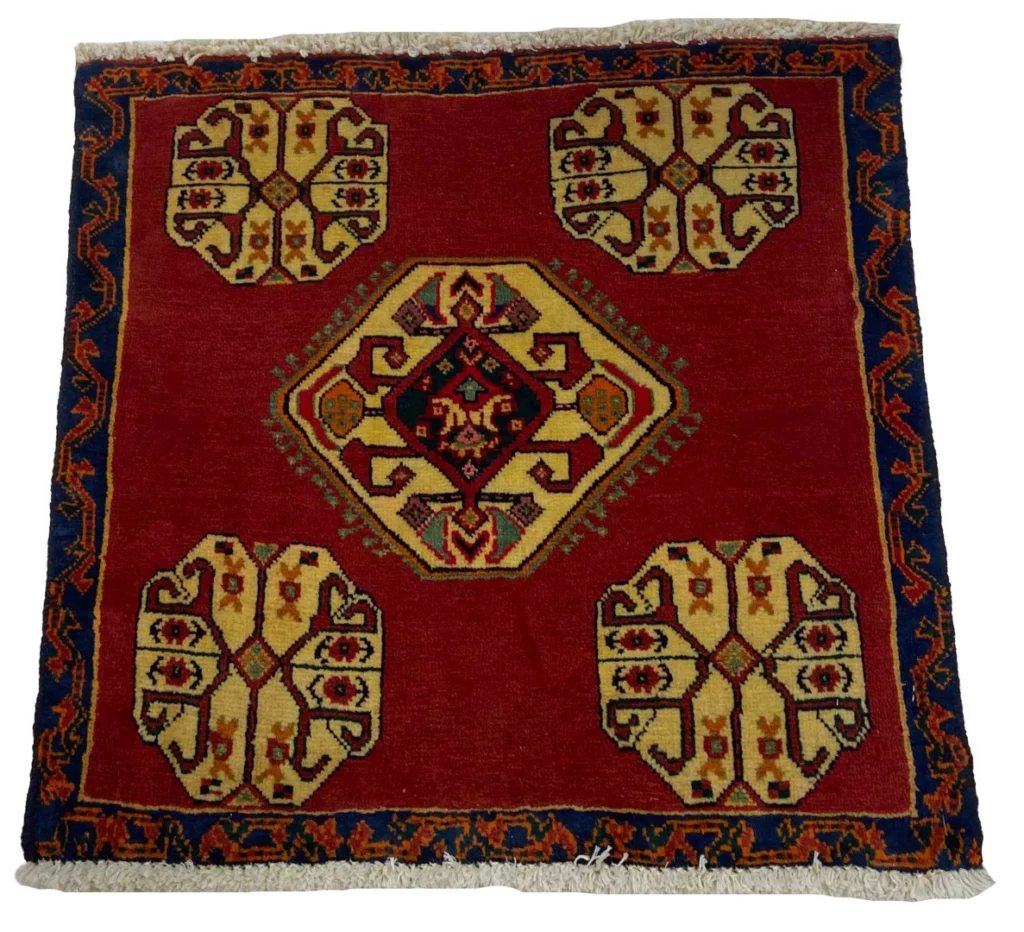 Persian Rug Qashqai 63 x 64 cm Wool Hand-knotted