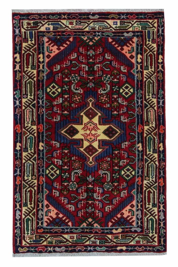 Persian Rug Hamadan 120 x 77 cm Wool Hand-knotted