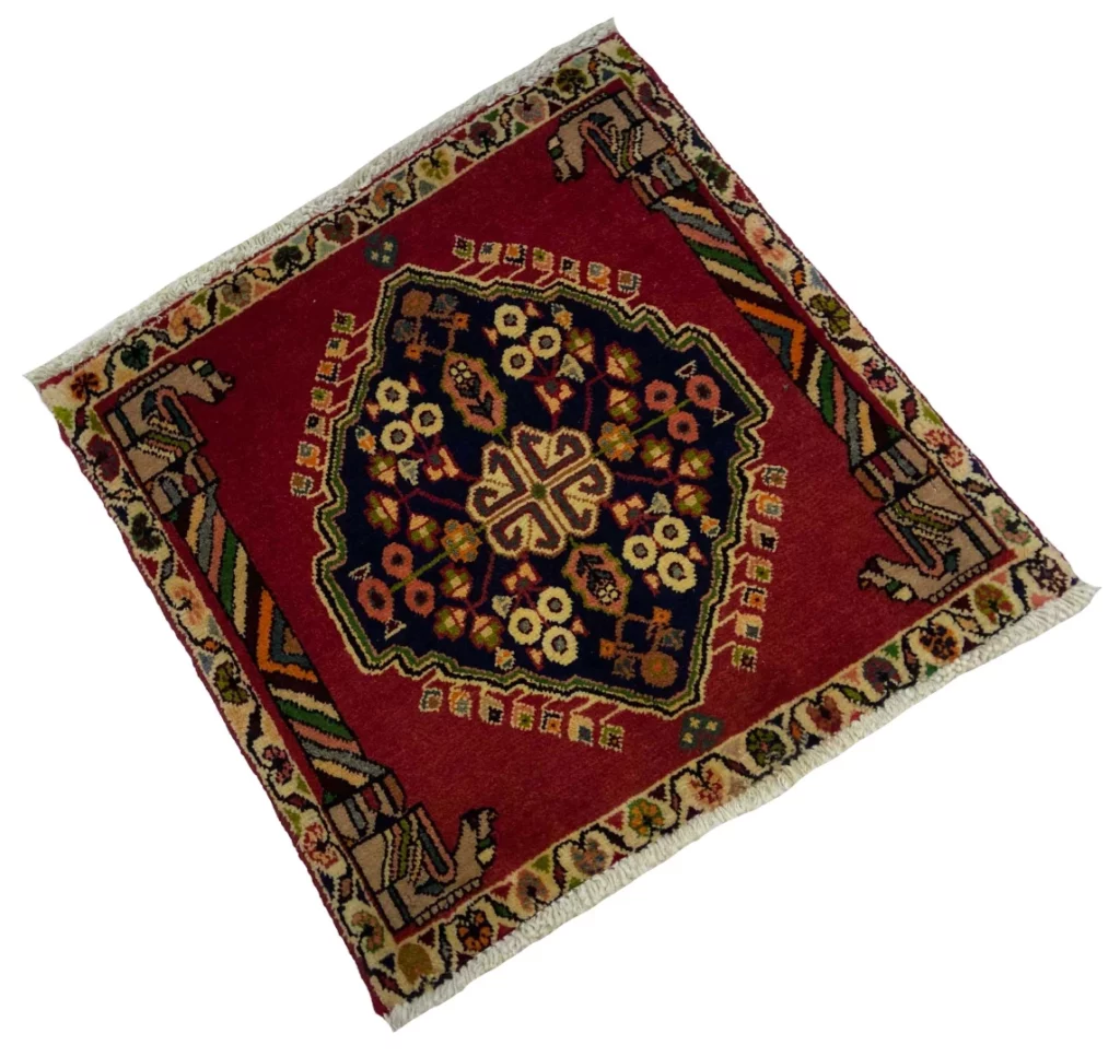 Persian Rug Fars 64x62 cm Wool Hand-knotted