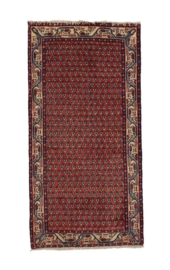 hamadan-teppich-122x62-cm-100000-knoten-handgeknupft-orientteppich Persian Rug Hamadan 122 x 62 cm Wool Hand-knotted