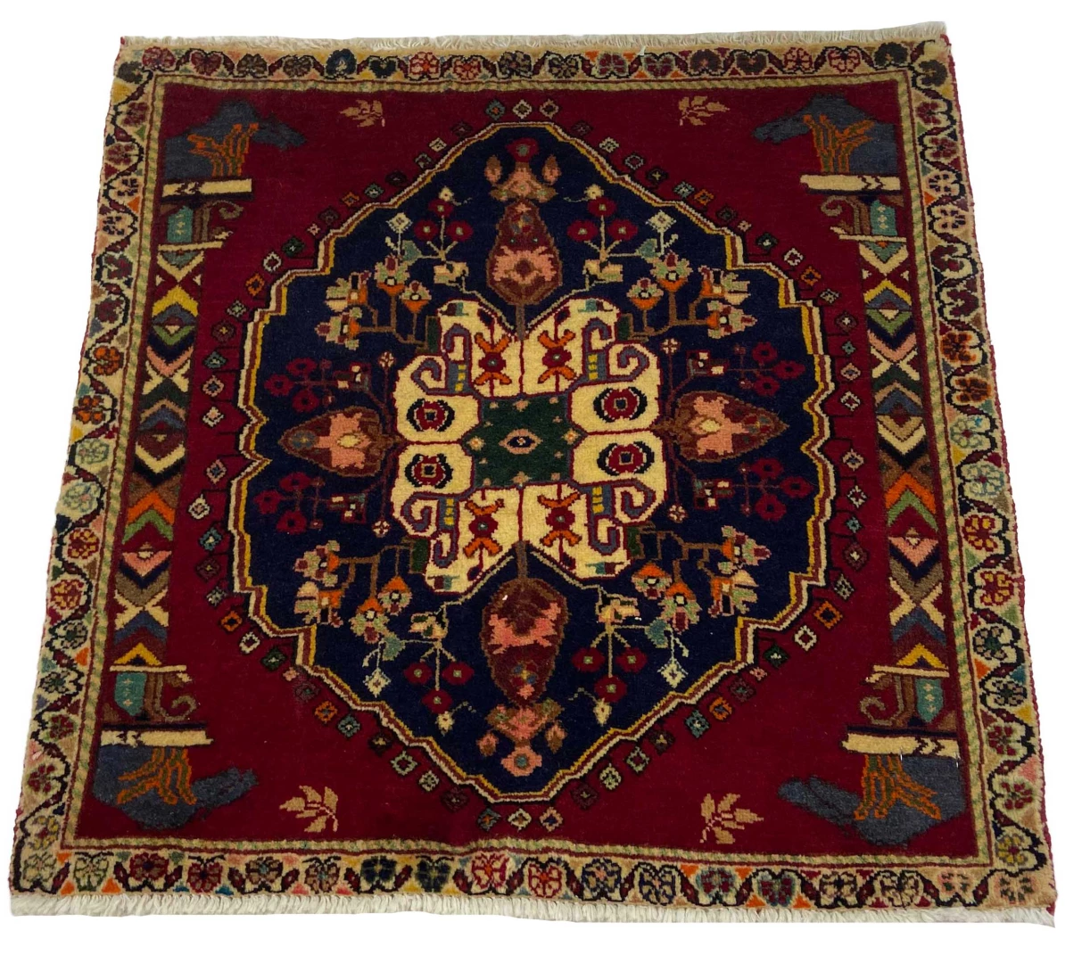 Persian Rug Fars 70 x 70 cm Wool Hand-knotted