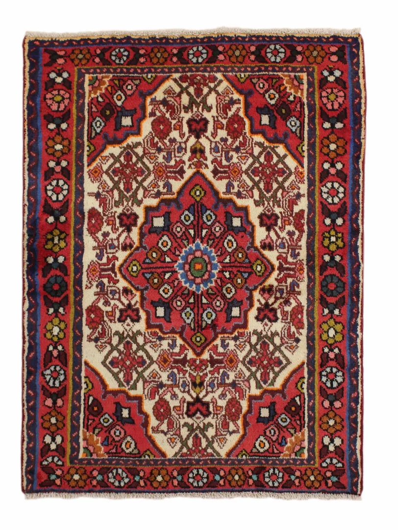 Persian Rug Hamadan 139 x 96 cm Wool Hand-knotted