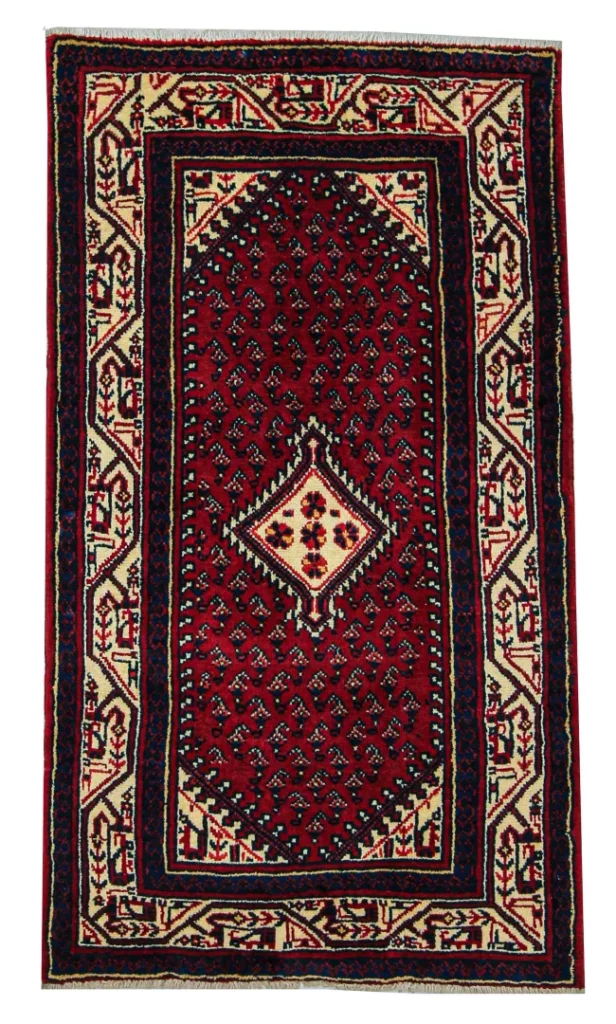 Persian Rug Hamadan 147 x 83 cm Wool Hand-knotted
