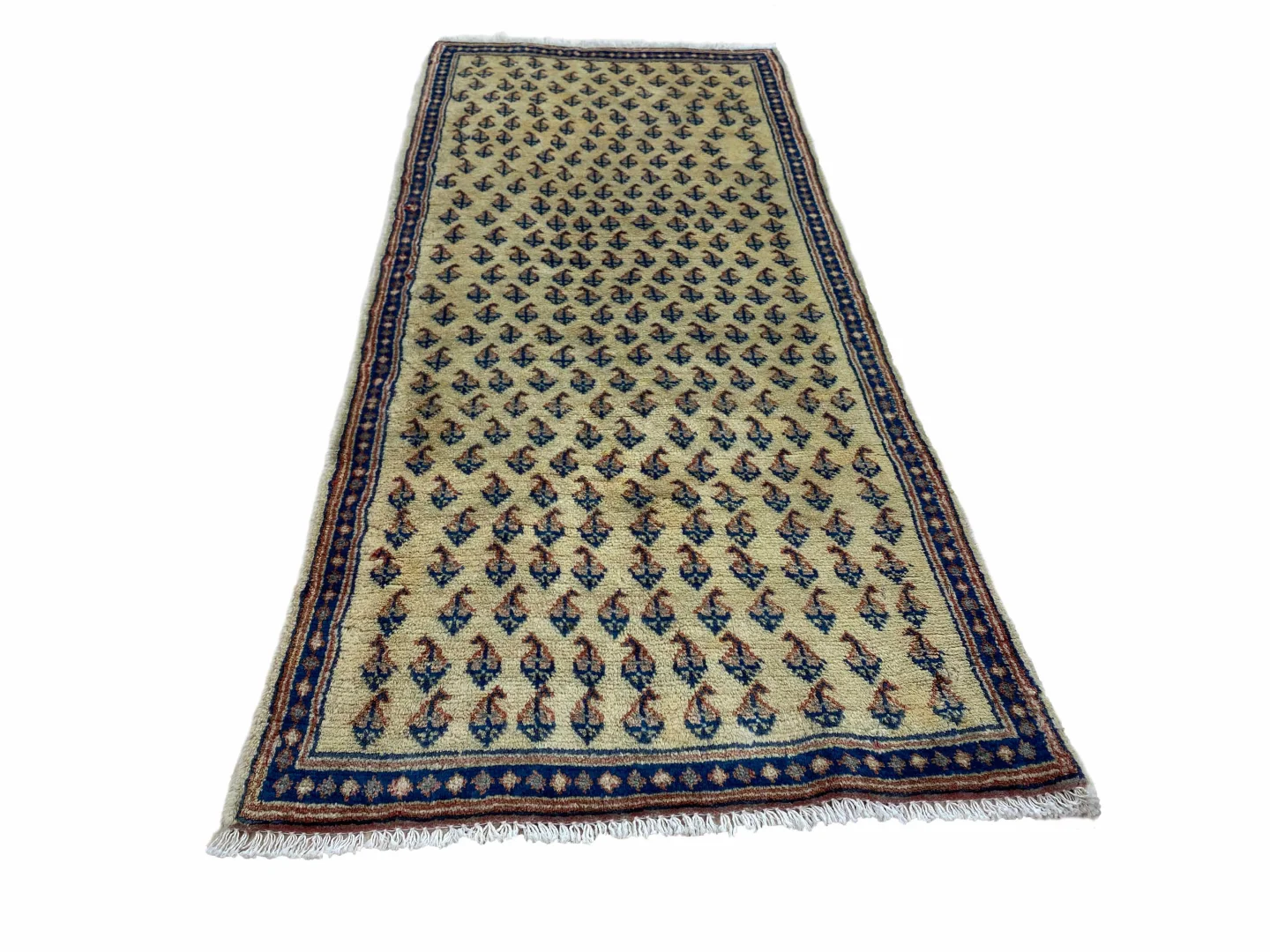 Persian Rug Hamadan 120 x 55 cm Wool Hand-knotted