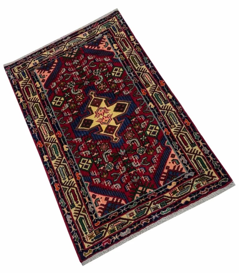 Persian Rug Hamadan 120 x 77 cm Wool Hand-knotted