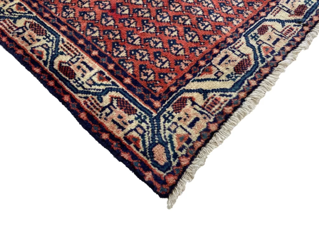 hamadan-teppich-122x62-cm-100000-knoten-handgeknupft-orientteppich-3 Persian Rug Hamadan 122 x 62 cm Wool Hand-knotted