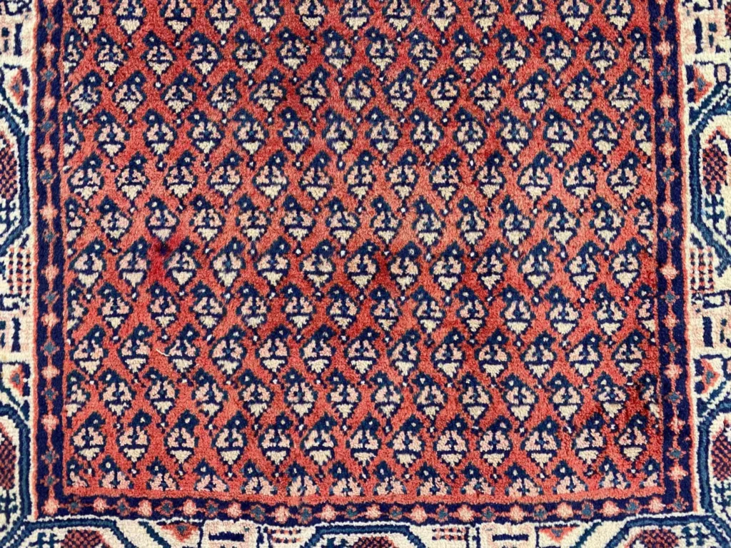hamadan-teppich-122x62-cm-100000-knoten-handgeknupft-orientteppich-5 Persian Rug Hamadan 122 x 62 cm Wool Hand-knotted