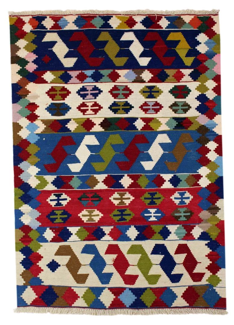 Persian Rug Fars 145 x 99 cm Wool Hand-woven