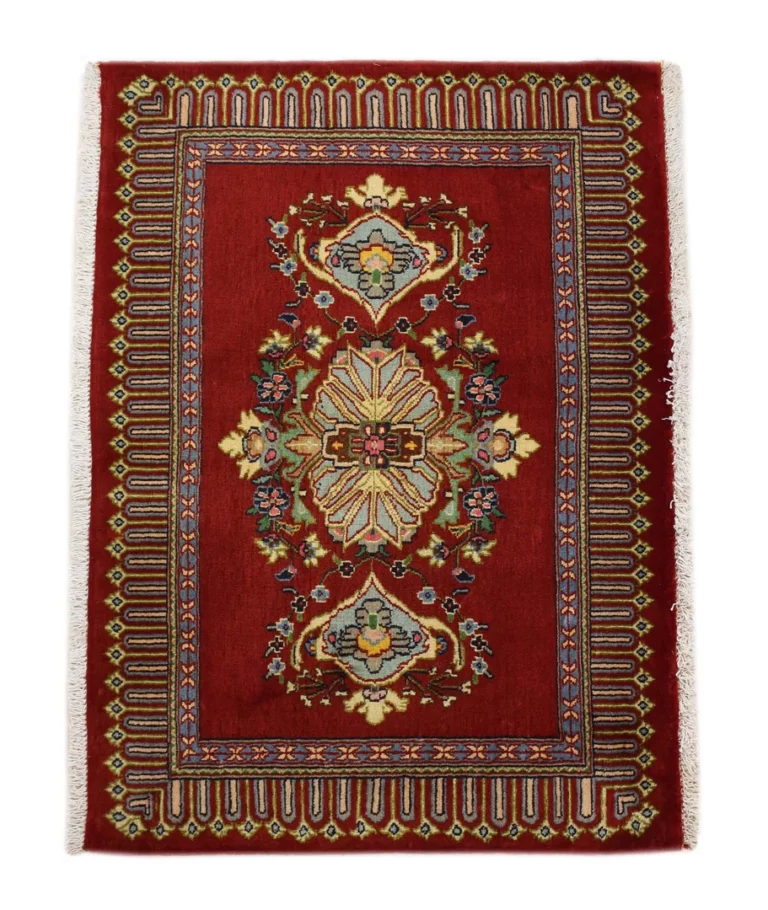 keshan-teppich-103-x-73-cm-hohe-knotendichte-handgeknupft-perserteppich Persian Rug Kashan 103 x 73 cm Wool Hand-knotted