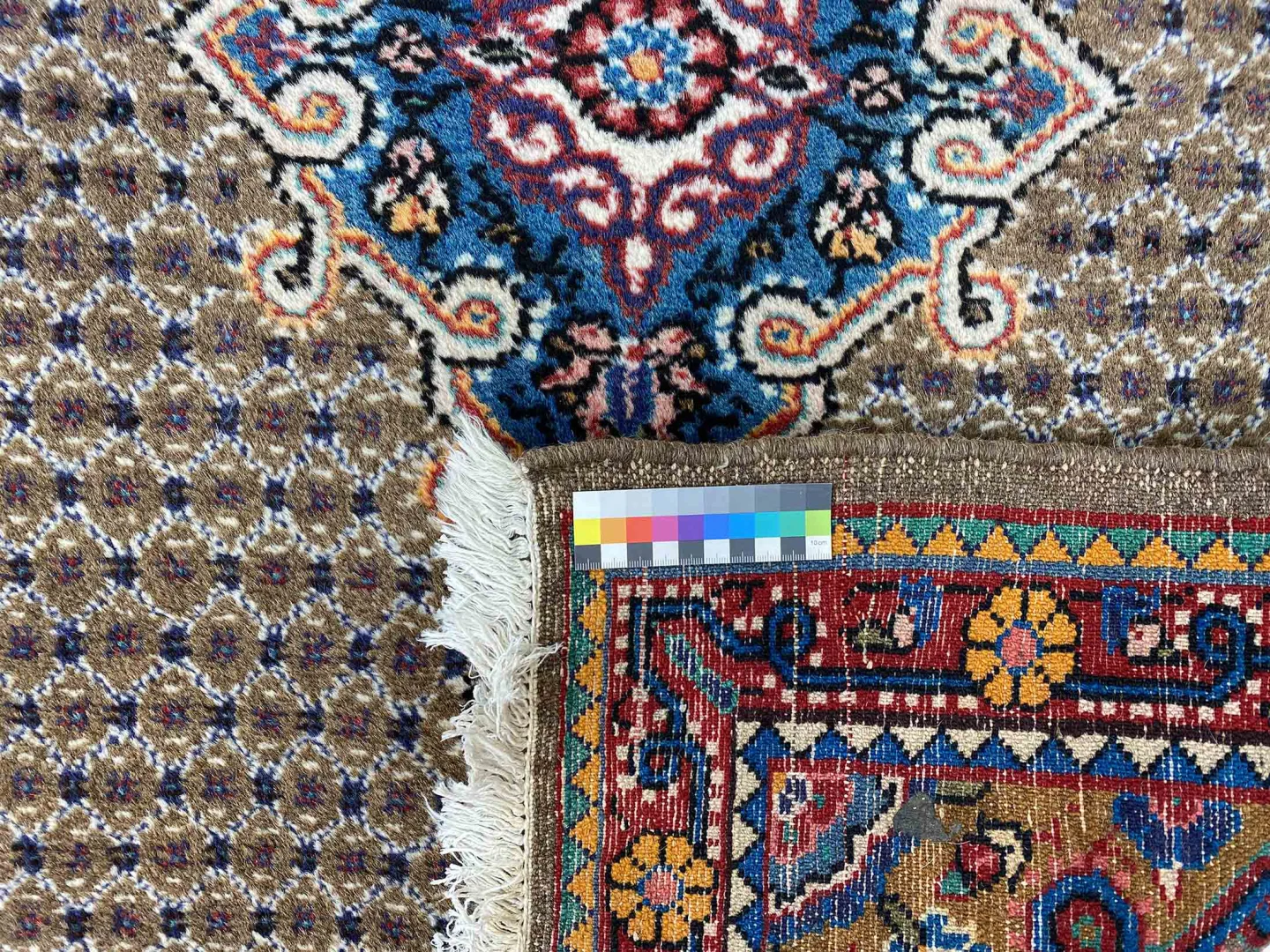hamadan-orientteppich-130-x-95-cm-100000-knoten-handgeknupft-7 Persian Rug Hamadan 130 x 95 cm Wool Hand-knotted
