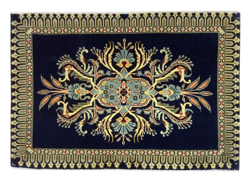 Persian Rug Kashan 68 x 100 cm Wool Hand-knotted
