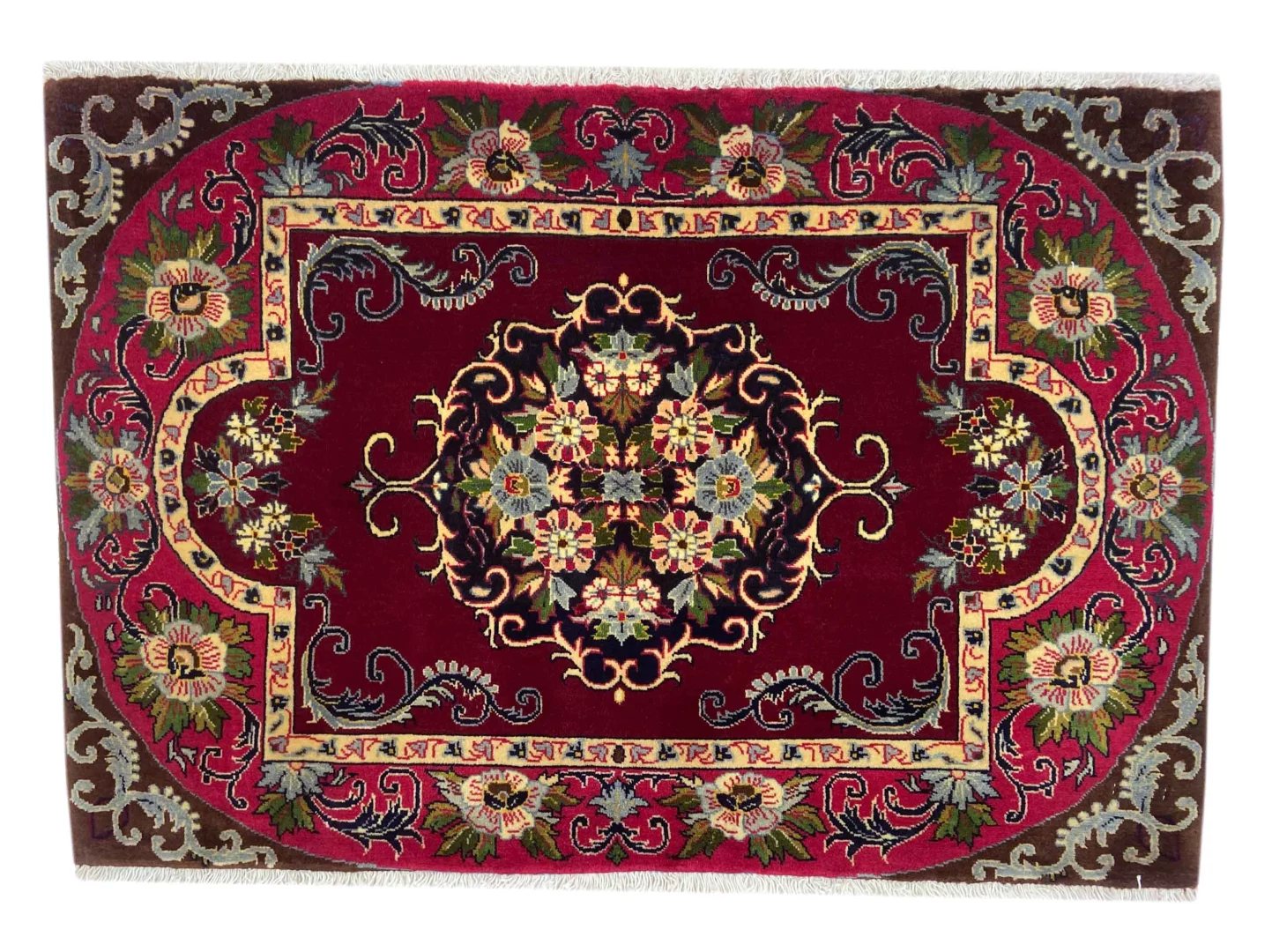 keshan-teppich-70-x-103-cm-150000-300000-knoten-handgeknupft Persian Rug Kashan 70 x 103 cm Wool Hand-knotted