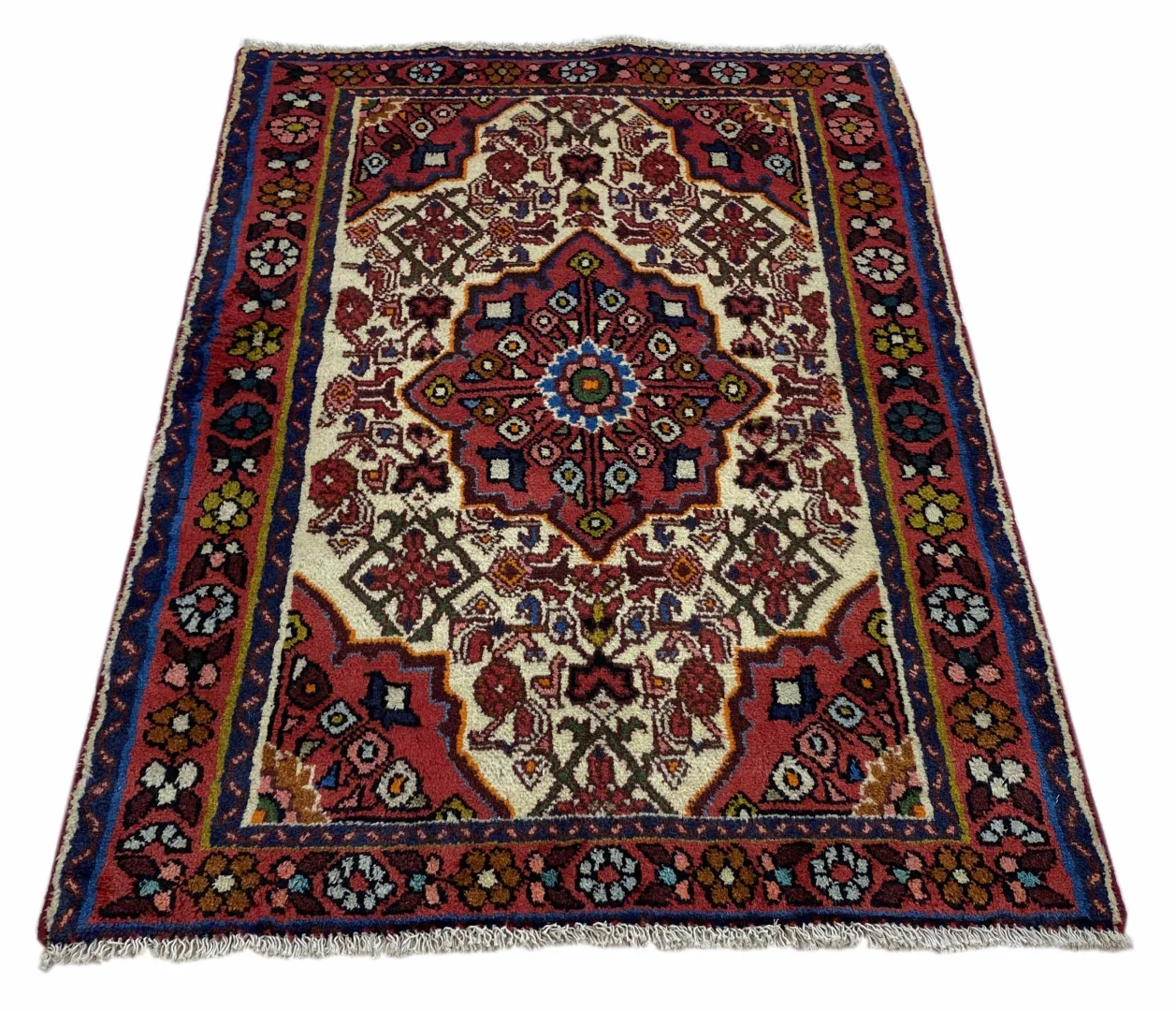 Persian Rug Hamadan 139 x 96 cm Wool Hand-knotted