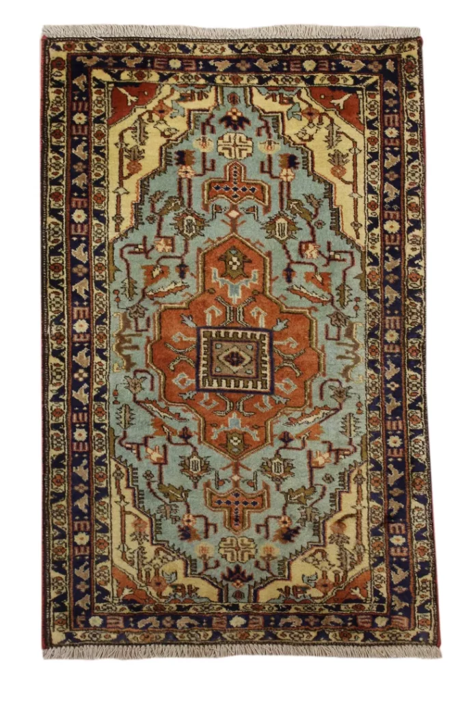 klassischer-meshkin-orientteppich-107x66-cm-120000-knoten-handgeknupft Persian Rug Meshkin 107x66 cm Wool Hand-knotted