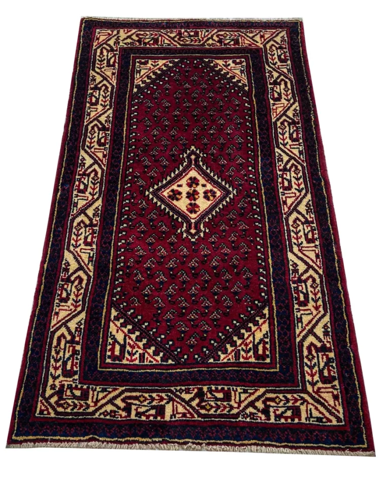 Persian Rug Hamadan 147 x 83 cm Wool Hand-knotted