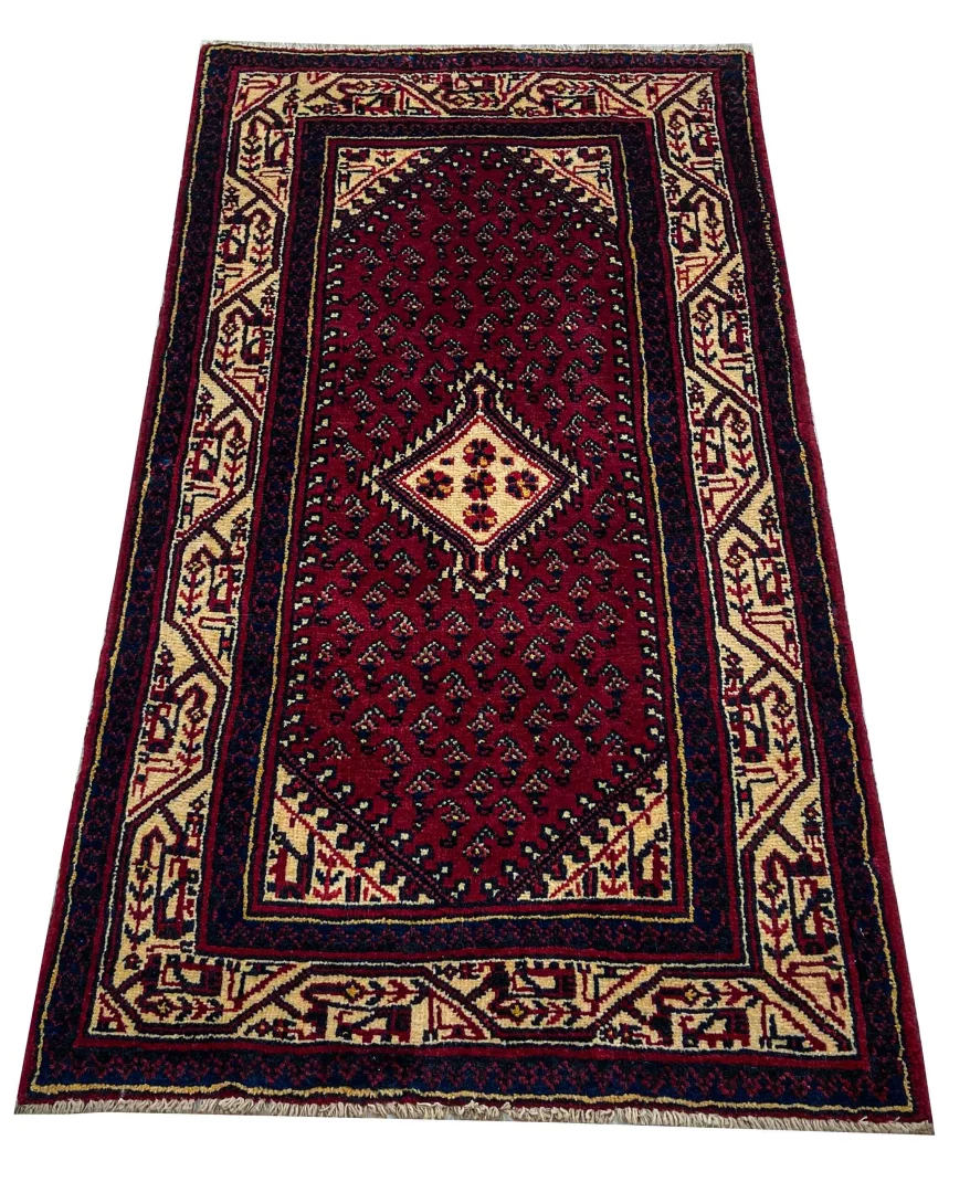 Persian Rug Hamadan 147 x 83 cm Wool Hand-knotted
