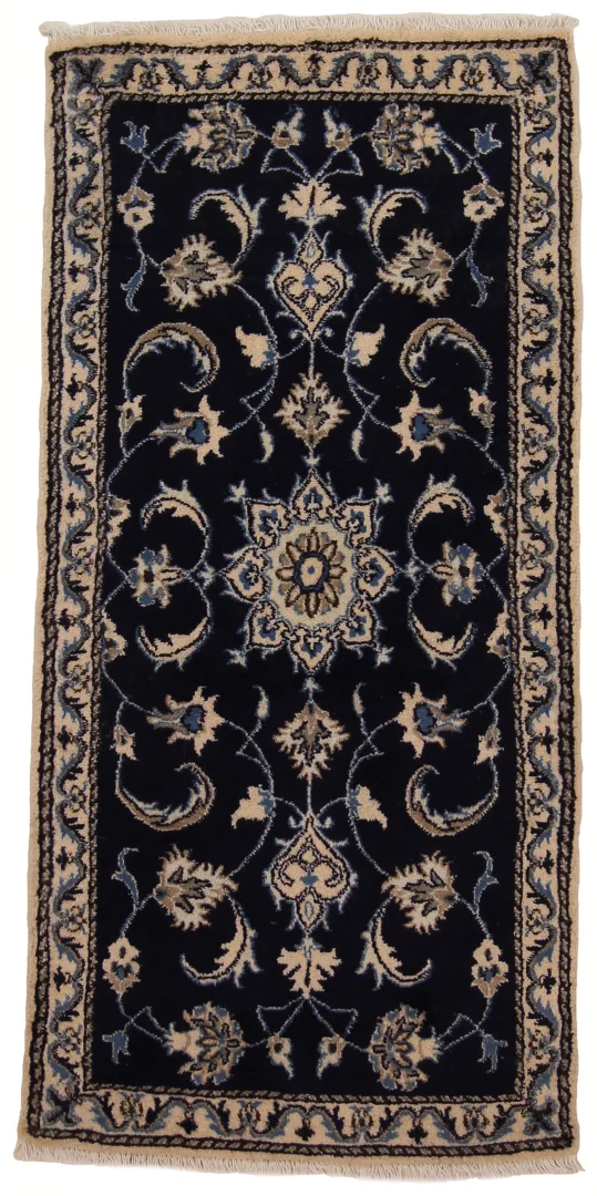 Persian Rug Nain 142 x 69 cm Wool Hand-knotted