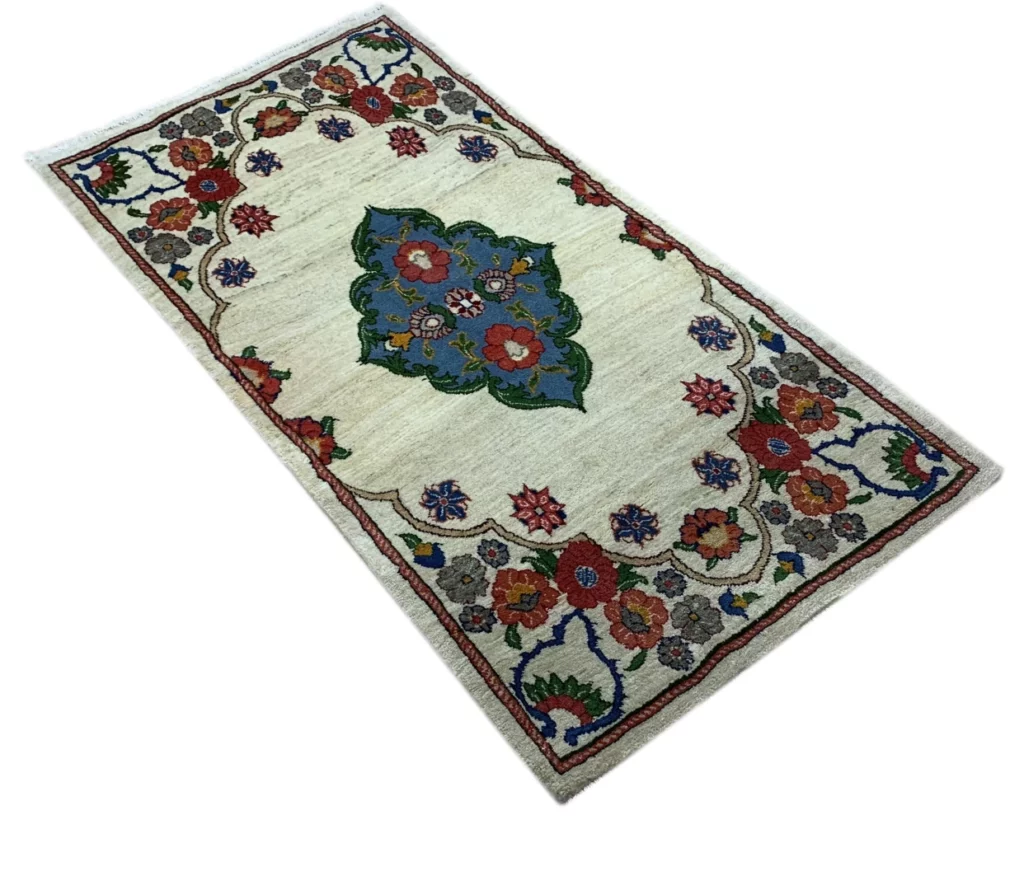 hamadan-teppich-153x79-cm-100000-knoten-handgeknupft-fur-teppiche-2 Persian Rug Hamadan 153 x 79 cm Wool Hand-knotted