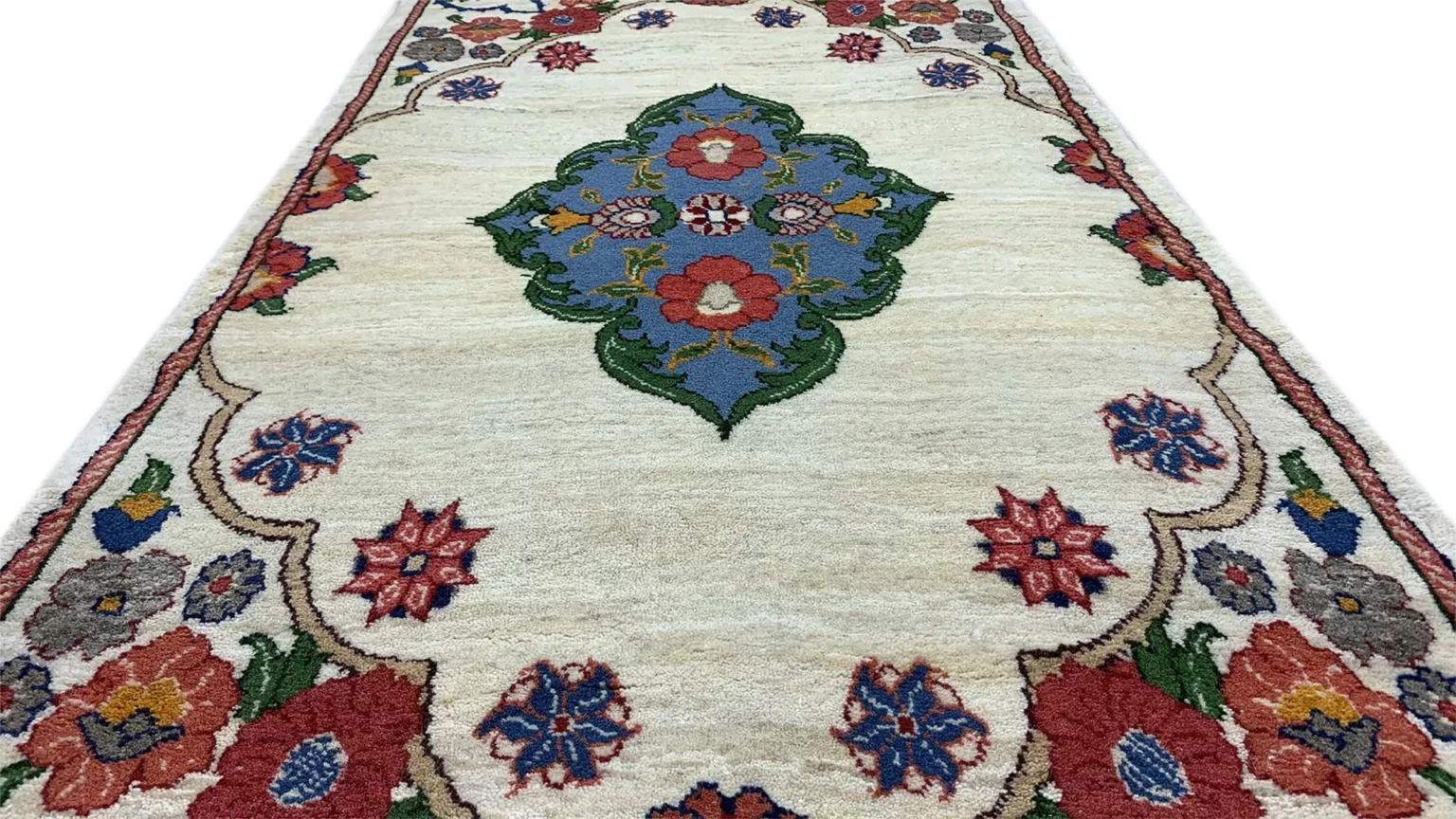 hamadan-teppich-153x79-cm-100000-knoten-handgeknupft-fur-teppiche-5 Persian Rug Hamadan 153 x 79 cm Wool Hand-knotted