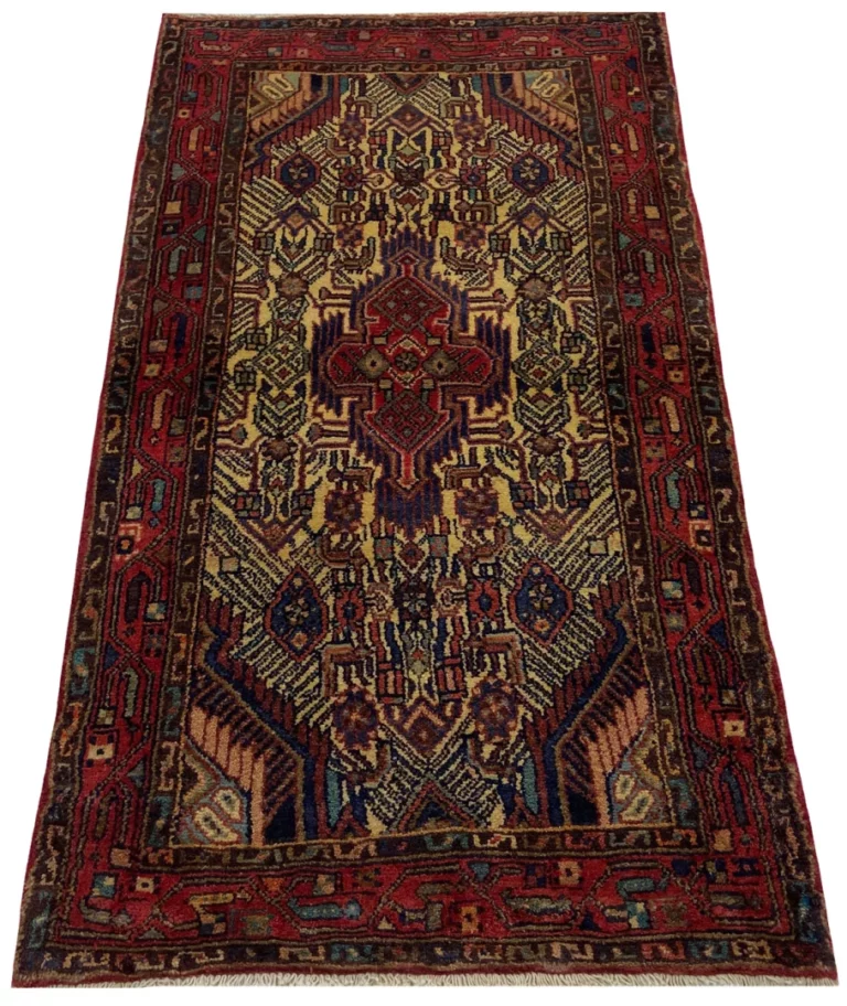 hamadan-teppich-153x84-cm-100000-350000-knoten-handgeknupft-1 Persian Rug Hamadan 153 x 84 cm Wool Hand-knotted