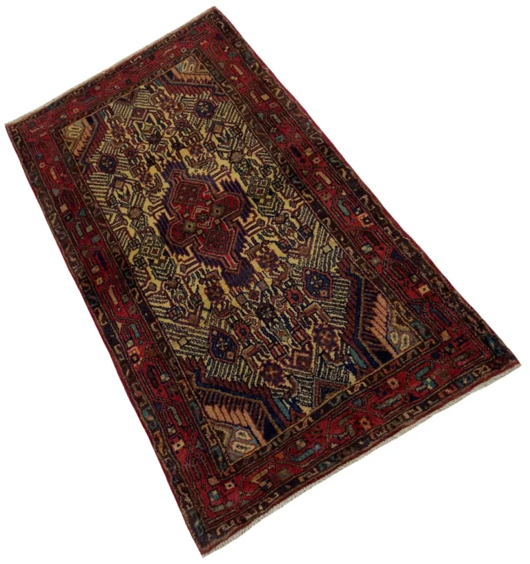 hamadan-teppich-153x84-cm-100000-350000-knoten-handgeknupft-2 Persian Rug Hamadan 153 x 84 cm Wool Hand-knotted