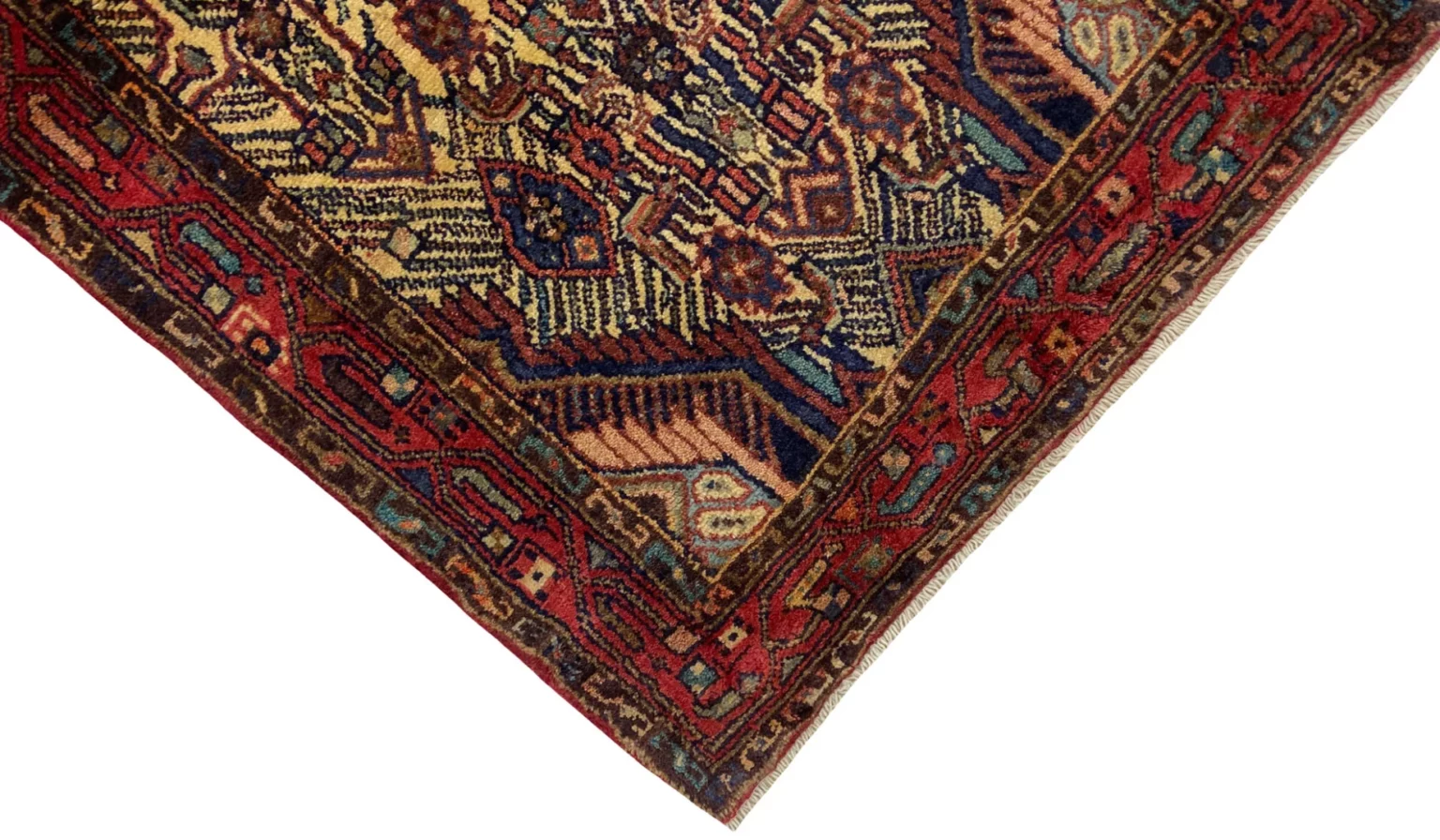 hamadan-teppich-153x84-cm-100000-350000-knoten-handgeknupft-3 Persian Rug Hamadan 153 x 84 cm Wool Hand-knotted