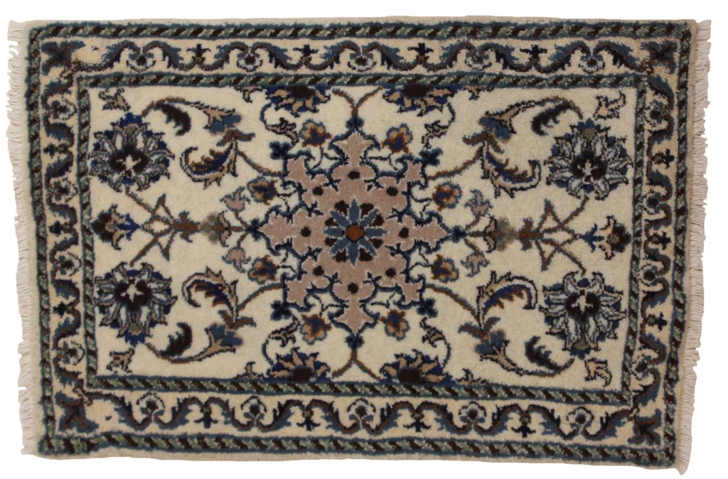 Persian Rug Nain 90 x 60 cm Wool Hand-knotted