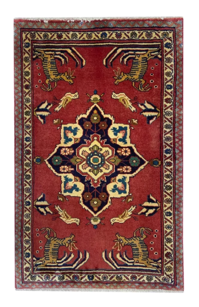 Persian Rug Sarouk 105 x 68 cm Wool Hand-knotted