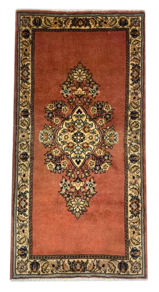Persian Rug Sarouk 128 x 66 cm Wool Hand-knotted