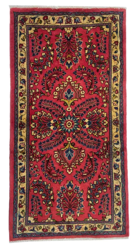 Persian Rug Sarouk 129 x 68 cm Wool Hand-knotted