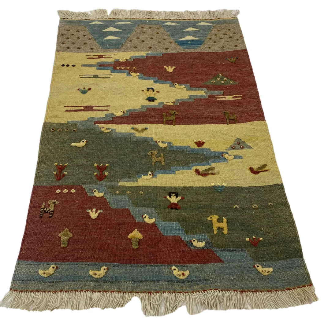 Persian Rug Fars 116 x 82 cm Wool Hand-woven