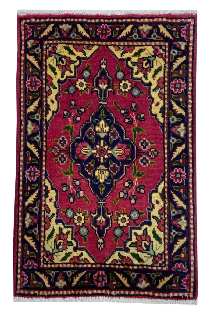 Persian Rug Tabriz 88 x 57 cm Hand-knotted