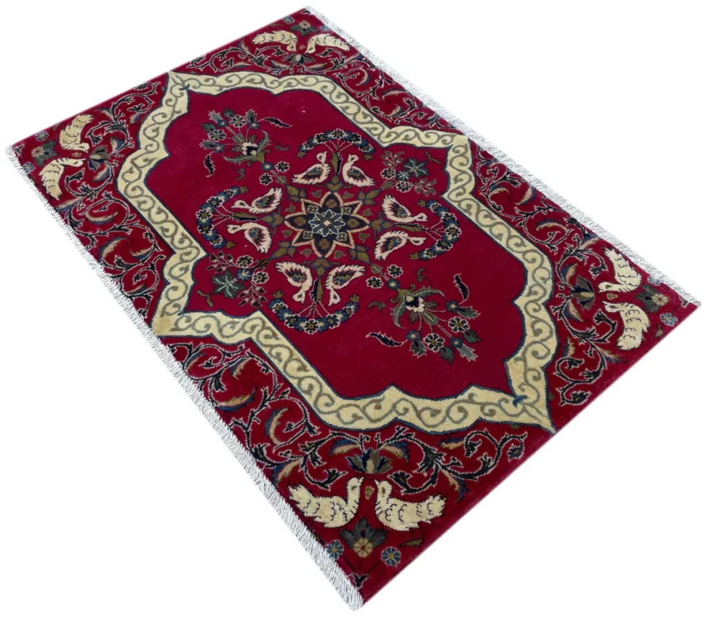 keshan-orientteppich-100x67-cm-150000-knoten-handgeknupft-fur-teppiche-2 Persian Rug Kashan 100 x 67 cm Wool Hand-knotted