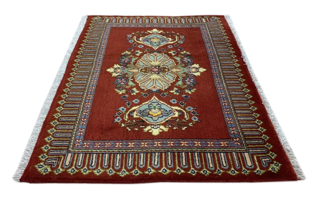 keshan-teppich-103-x-73-cm-hohe-knotendichte-handgeknupft-perserteppich-1 Persian Rug Kashan 103 x 73 cm Wool Hand-knotted