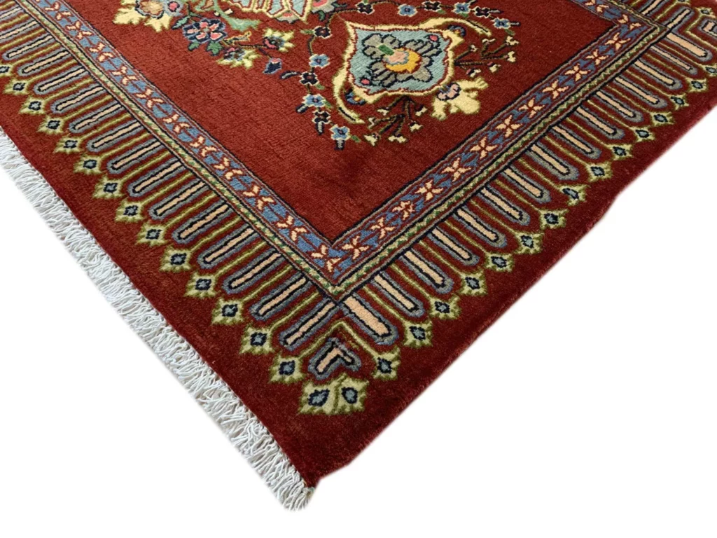 keshan-teppich-103-x-73-cm-hohe-knotendichte-handgeknupft-perserteppich-3 Persian Rug Kashan 103 x 73 cm Wool Hand-knotted