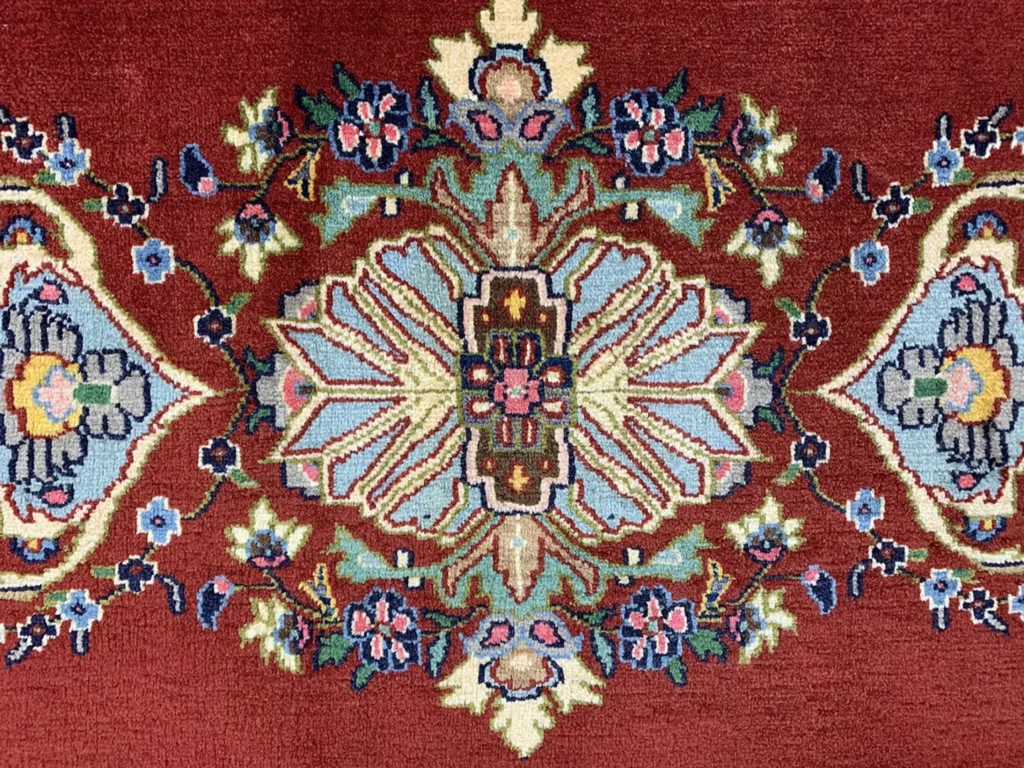 keshan-teppich-103-x-73-cm-hohe-knotendichte-handgeknupft-perserteppich-4 Persian Rug Kashan 103 x 73 cm Wool Hand-knotted