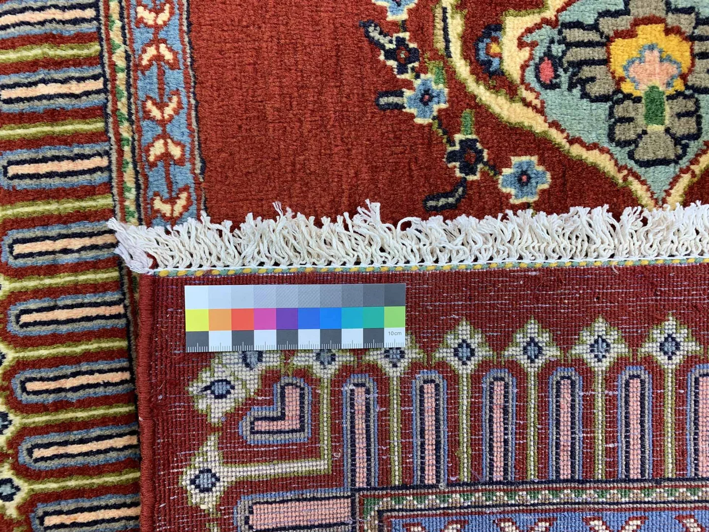 keshan-teppich-103-x-73-cm-hohe-knotendichte-handgeknupft-perserteppich-5 Persian Rug Kashan 103 x 73 cm Wool Hand-knotted
