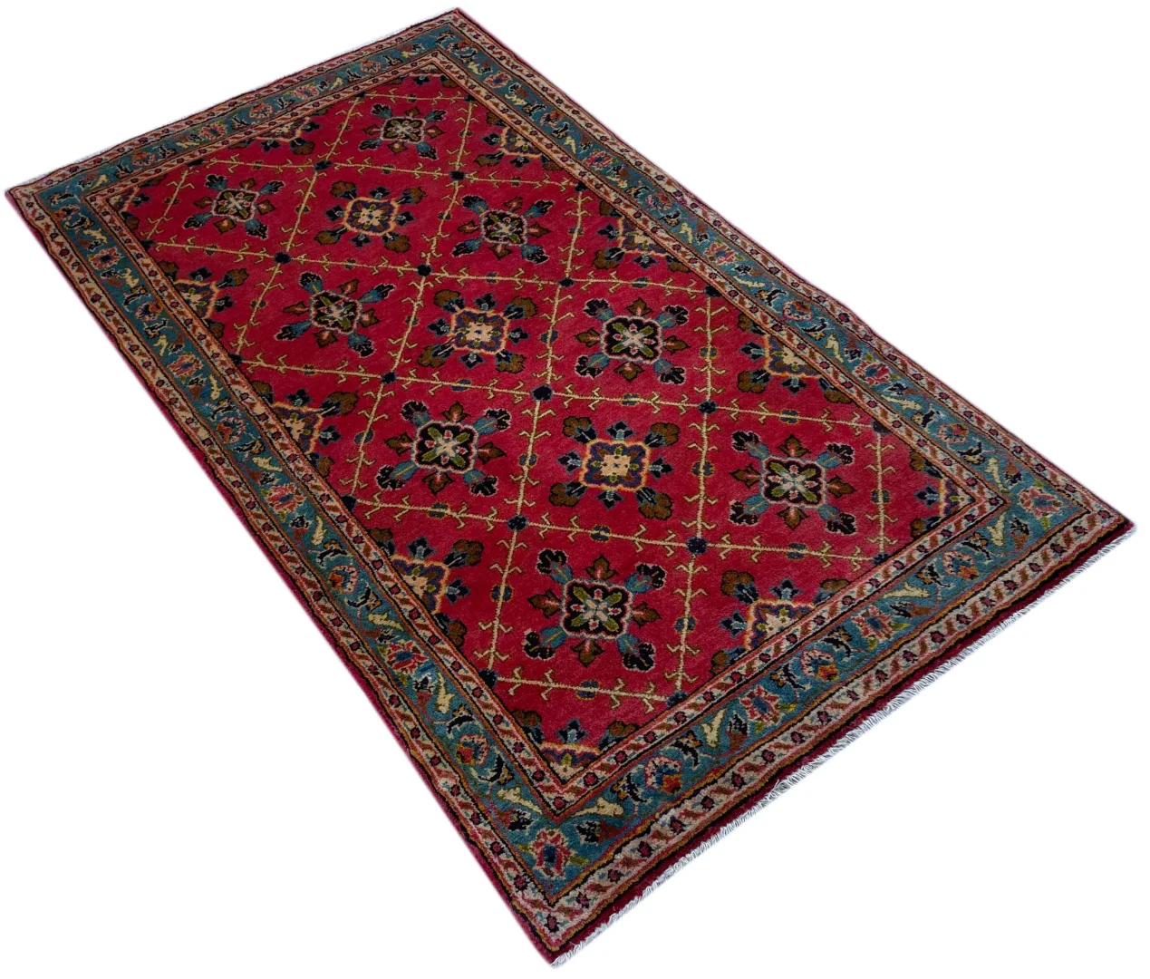 Persian Rug Kashan 138 x 80 cm Wool Hand-knotted