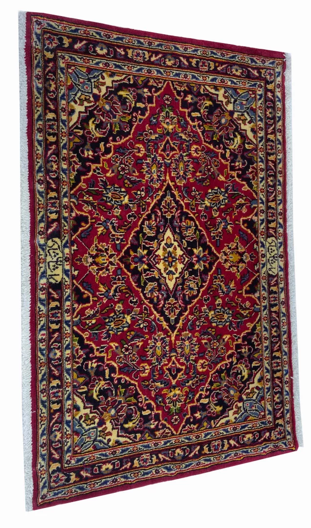 keshan-teppich-62x100-cm-150000-300000-knoten-handgeknupft-orientteppich-1 Persian Rug Kashan 62 x 100 cm Wool Hand-knotted