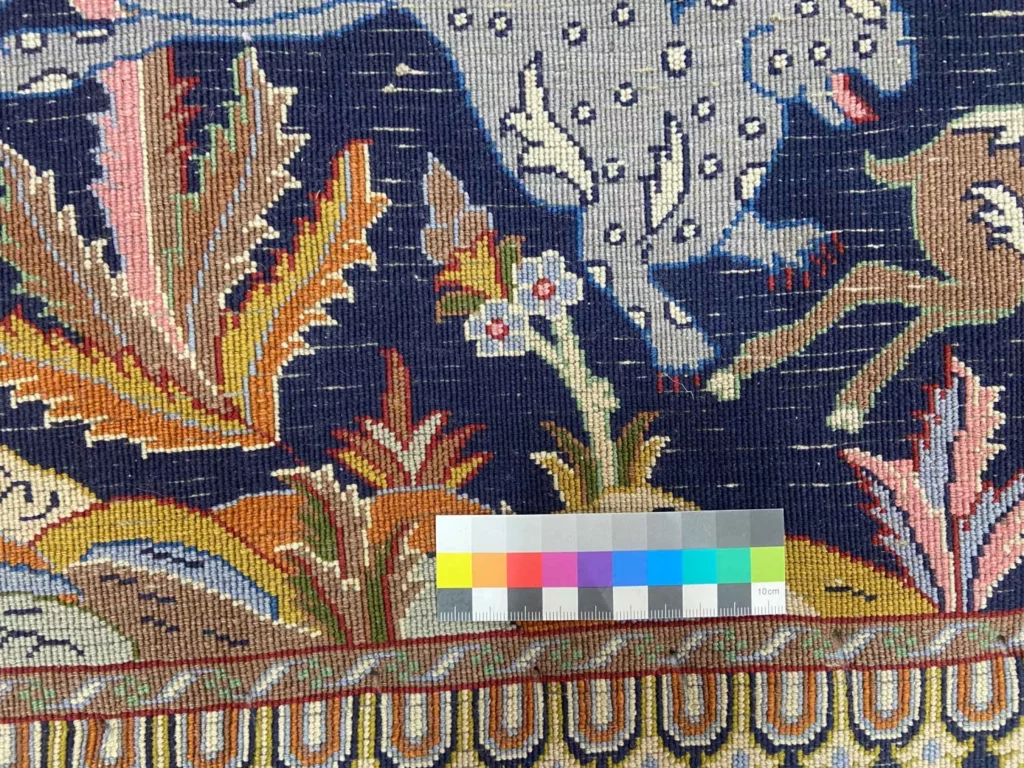 keshan-teppich-61-x-99-cm-150000-300000-knoten-handgeknupft-orientteppich-3 Persian Rug Kashan 61 x 99 cm Wool Hand-knotted