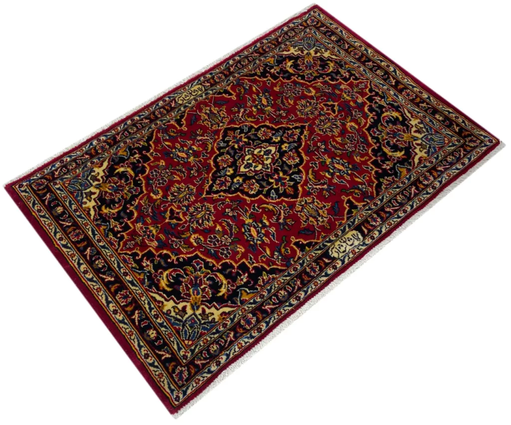 Persian Rug Kashan 67 x 101 cm Wool Hand-knotted