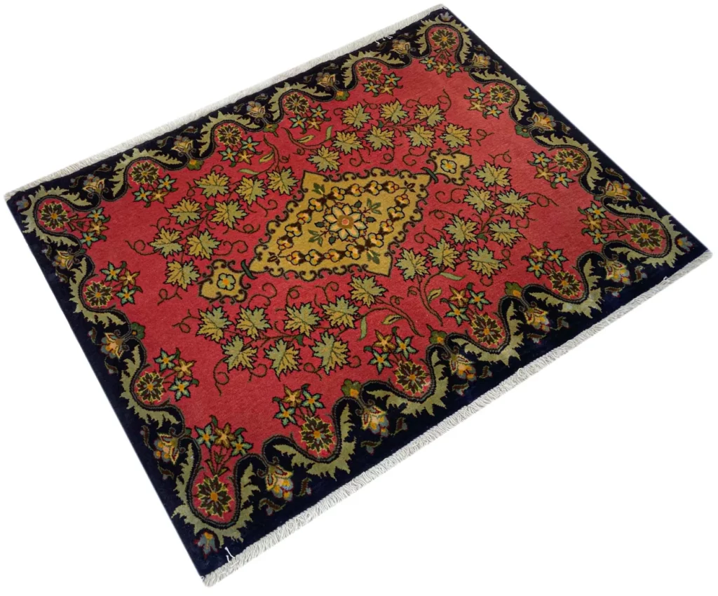 Persian Rug Kashan 75 x 100 cm Wool Hand-knotted