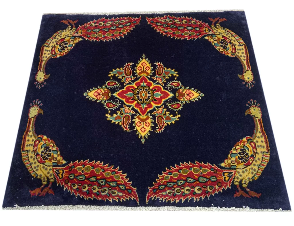 keshan-teppich-86-x-97-cm-150000-knoten-m-handgeknupft-orientteppich-1 Persian Rug Kashan 86 x 97 cm Wool Hand-knotted