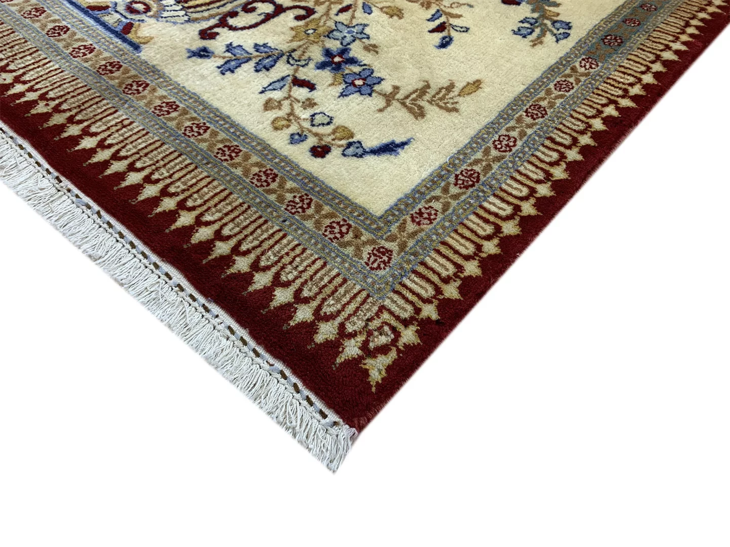 Persian Rug Kashan 90x70 cm Wool Hand-knotted