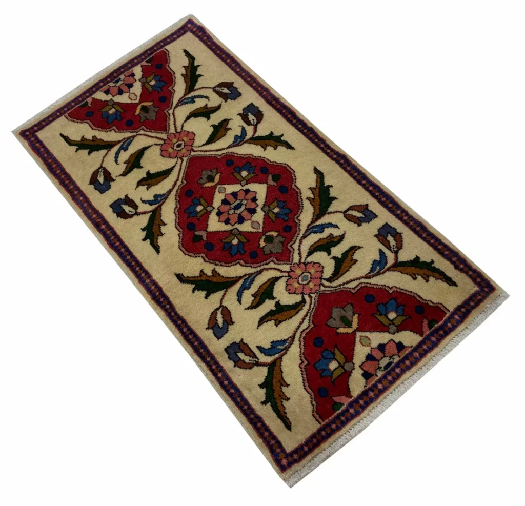 mahal-teppich-125-x-67-cm-200000-knoten-handgeknupft-orientteppich-2 Persian Rug Mahal 125 x 67 cm Hand-knotted