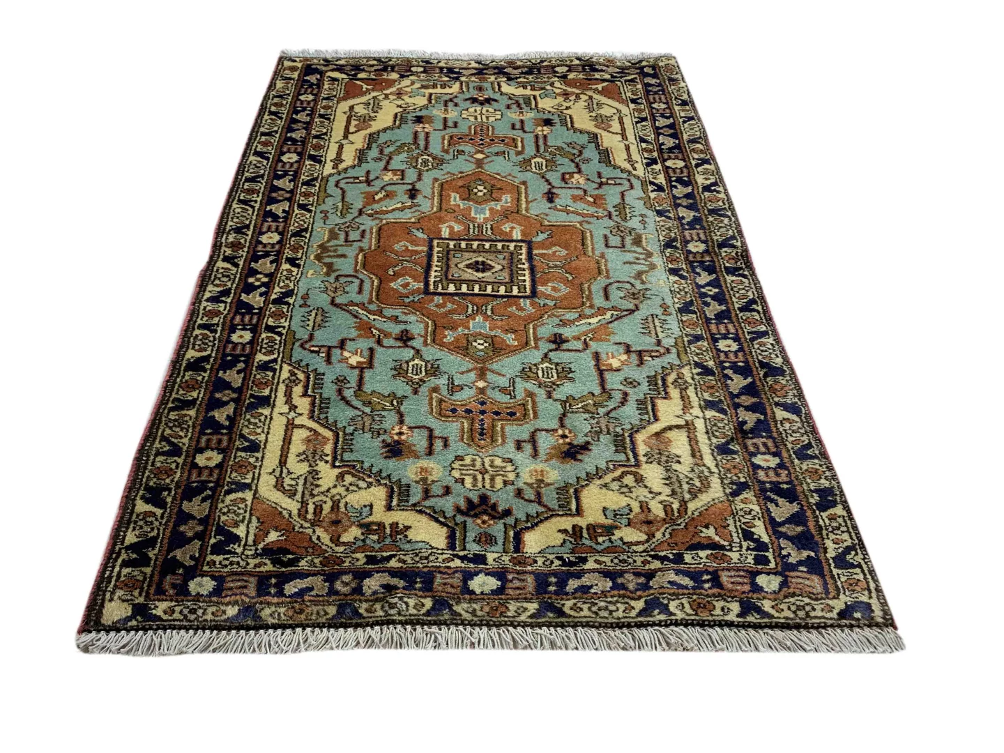 klassischer-meshkin-orientteppich-107x66-cm-120000-knoten-handgeknupft-1 Persian Rug Meshkin 107x66 cm Wool Hand-knotted