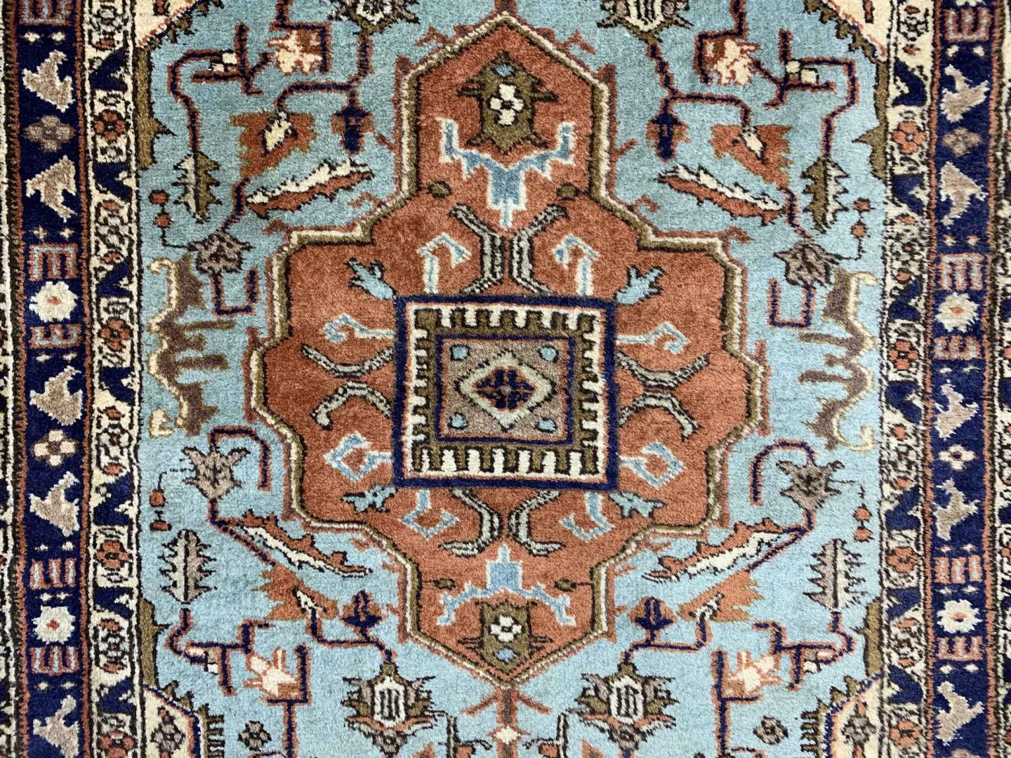 klassischer-meshkin-orientteppich-107x66-cm-120000-knoten-handgeknupft-4 Persian Rug Meshkin 107x66 cm Wool Hand-knotted
